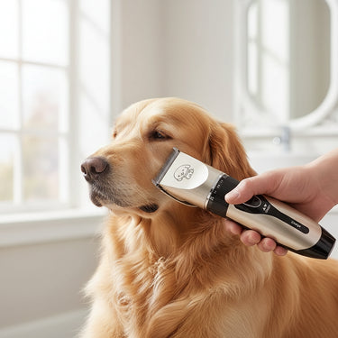 Dog grooming hair clipper kit