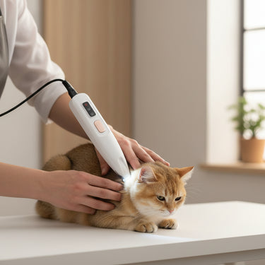 Low-Noise LED Clippers for Dogs & Cats