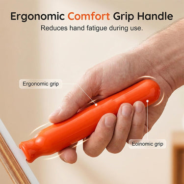 Carpet Rake for Pet Hair Removal | Rubber Fur Remover Broom
