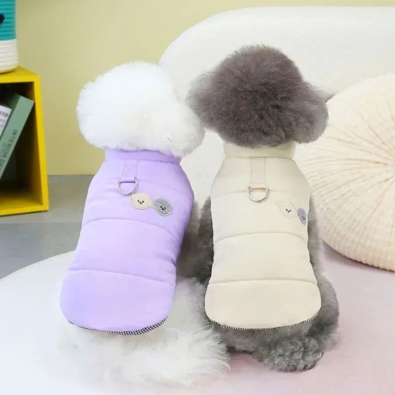 Winter Dog Coat Warm Jacket For Small Medium Dogs And Cats