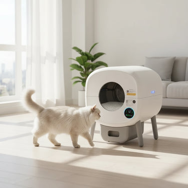 self cleaning cat litter box