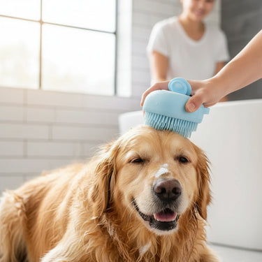 Silicone Massage Shower For Dogs And Cats