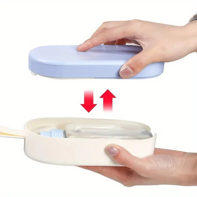 Portable Pet Water Bottle With Cup And Food Container