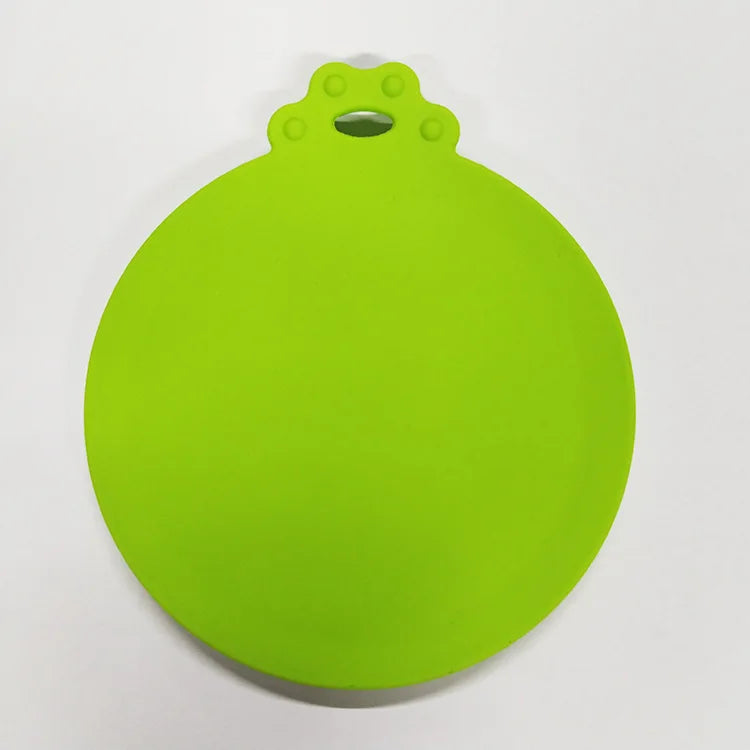 Reusable Silicone Pet Jar Lids For Dogs And Cats Keeps Food