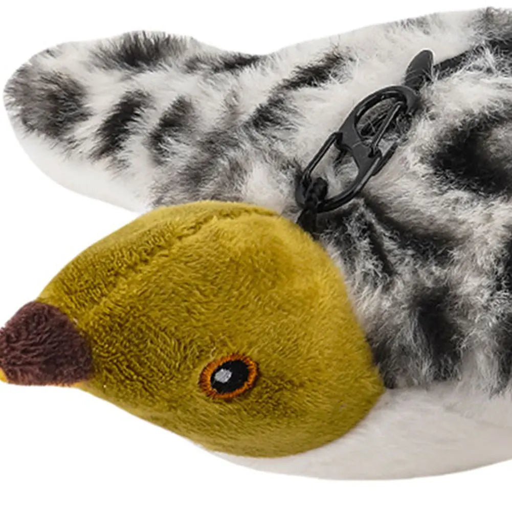 Flapping Wings Sparrow Toy Rechargeable Chirping Cat Toy