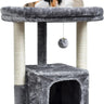 wooden cat tree
