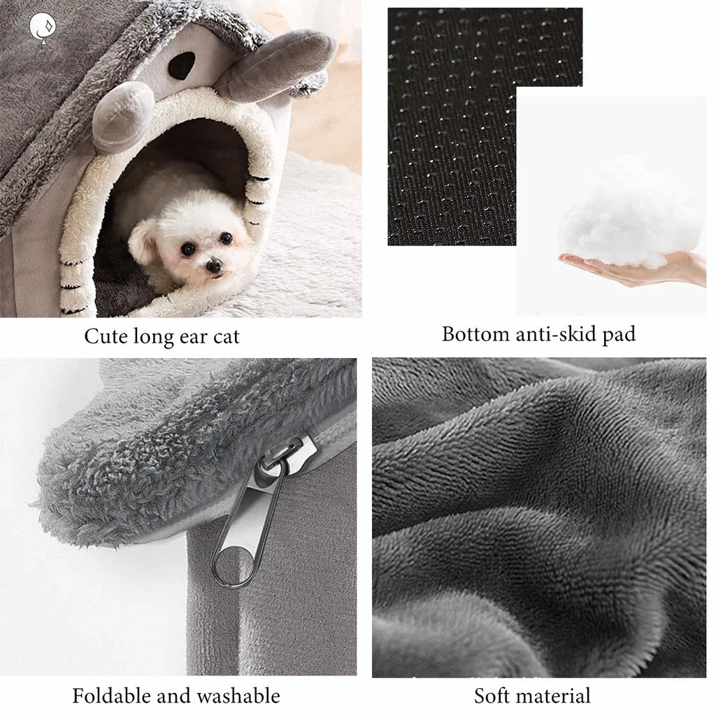 Foldable Dog House Bed For Small And Medium Dogs And Cats
