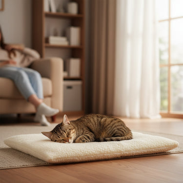 self-heating pet pad