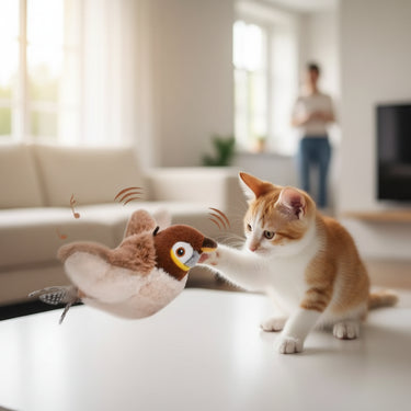 Flapping Plush Bird Toy