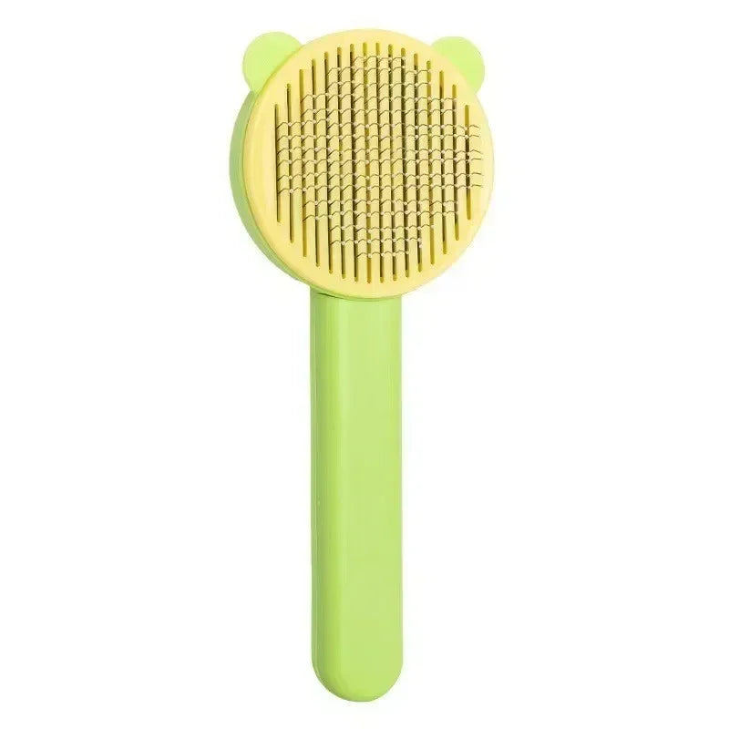 One Click Hair Removal Cat Brush For Pets Grooming Tool