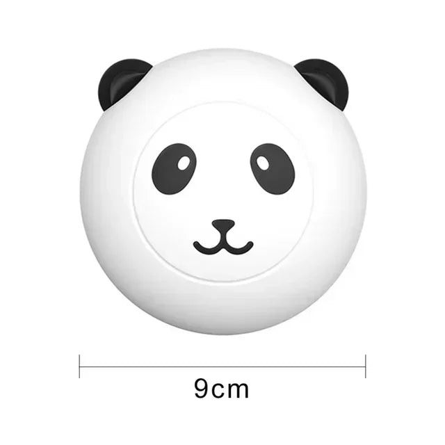 Panda Massage Dog Bath Brush Silicone Grooming Comb