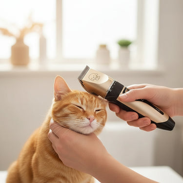 Dog grooming hair clipper kit