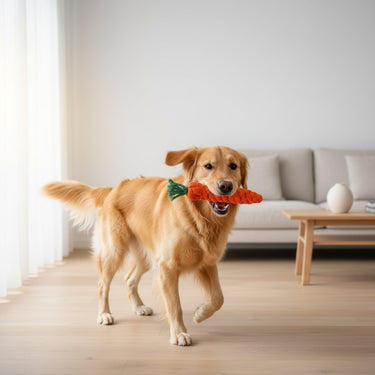Carrot Rope Chew Toy
