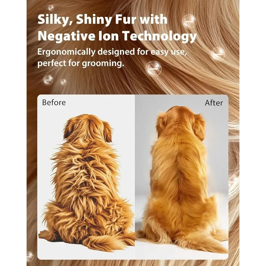 2In1 Pet Hair Dryer With Clamp Stand 950W Low Noise