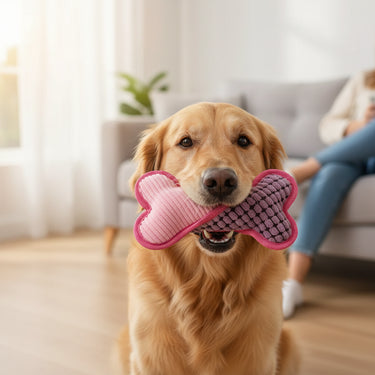 Squeaky Bones Dog Toy
