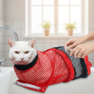 Mesh Cat Grooming Bath