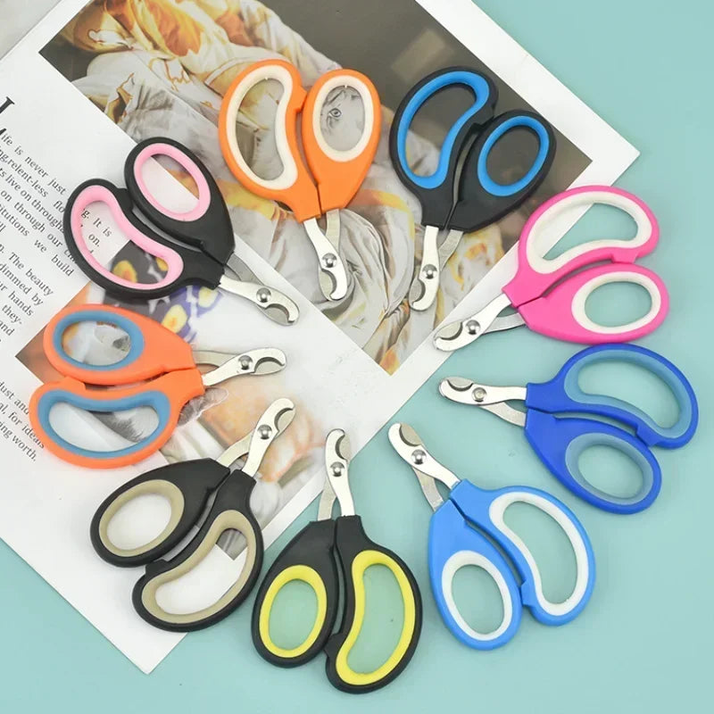 Stainless Steel Dog Cat Nail Clippers Grooming Scissors