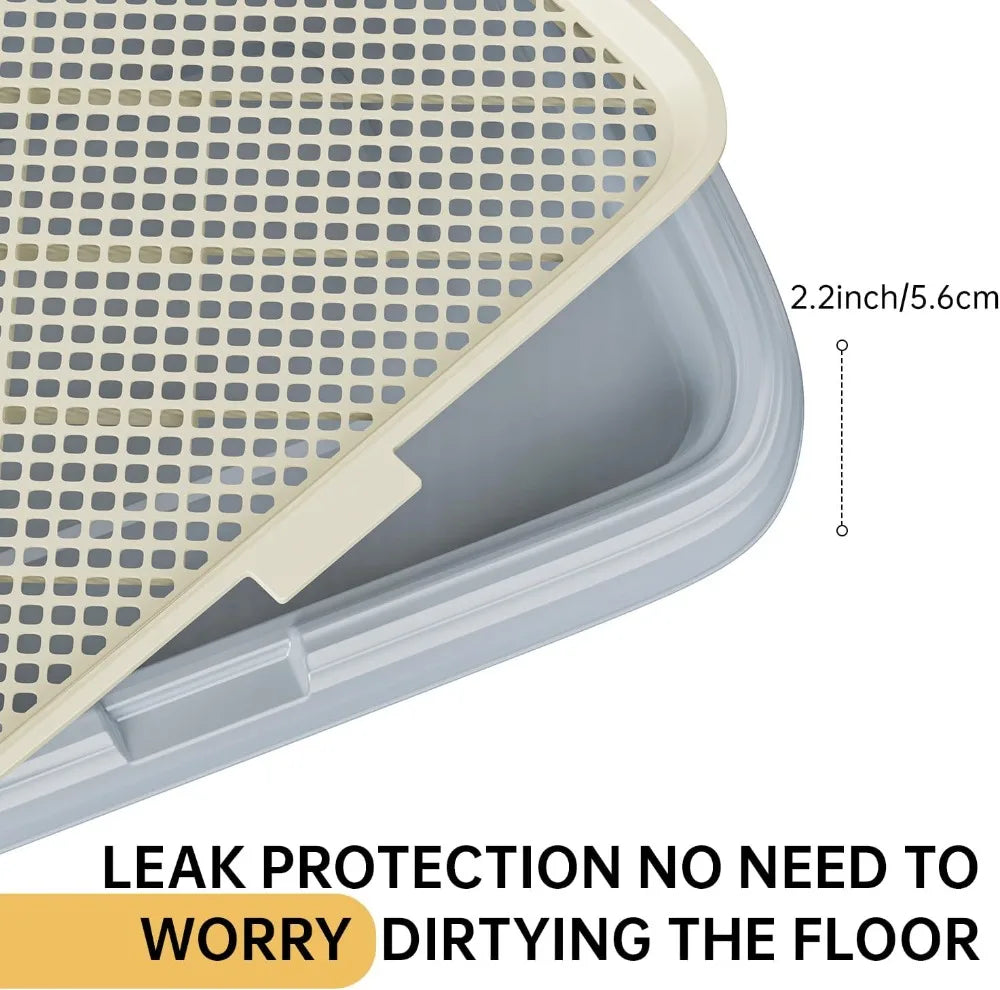 Dog Potty Tray Indoor Pad Holder Puppy Training Litter Box