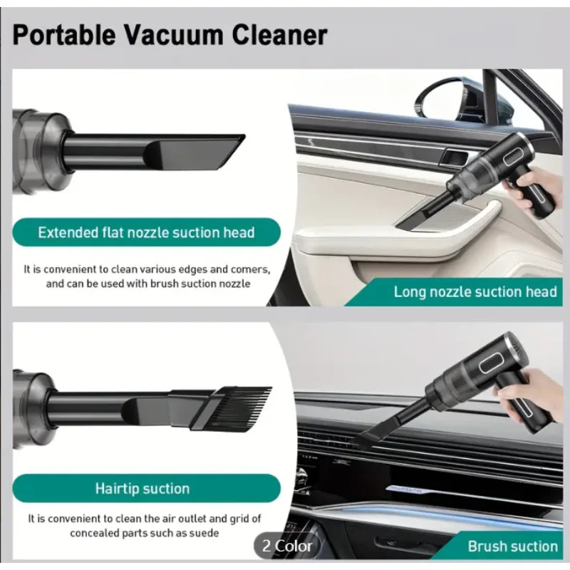 Powerful Cordless Handheld Vacuum Lightweight for Car