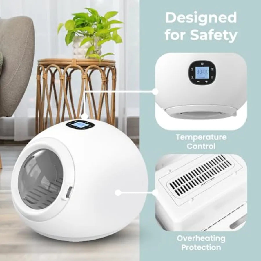 55L Smart Pet Grooming Dryer Box Low Noise For Dogs Cats