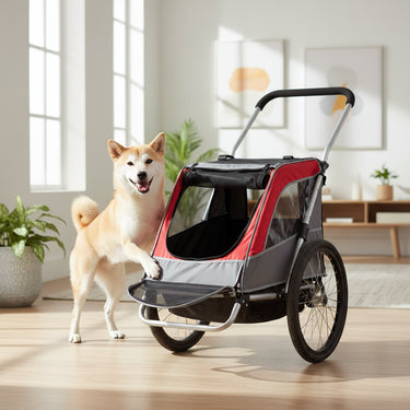 Dog Bike Trailer Folding