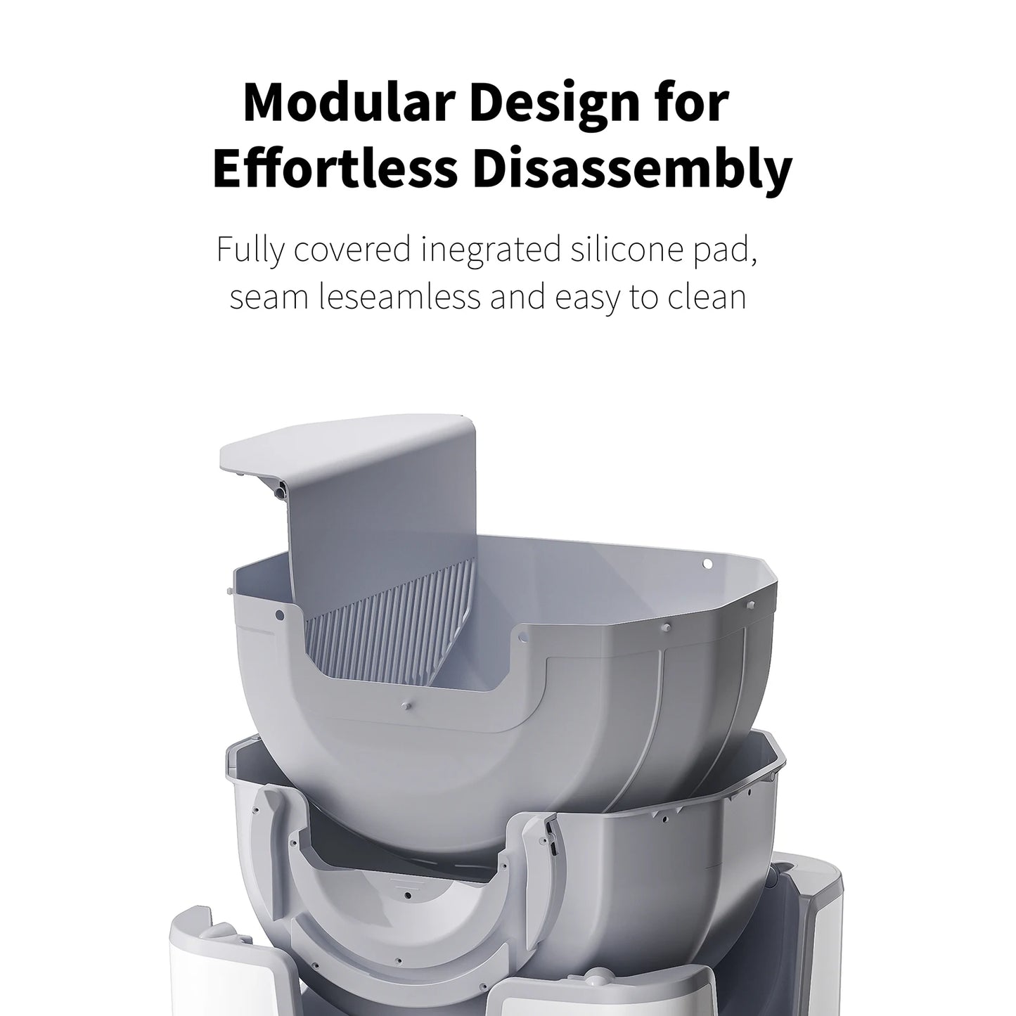 F6 Self Cleaning Automatic Cat Litter Box With Odor Control