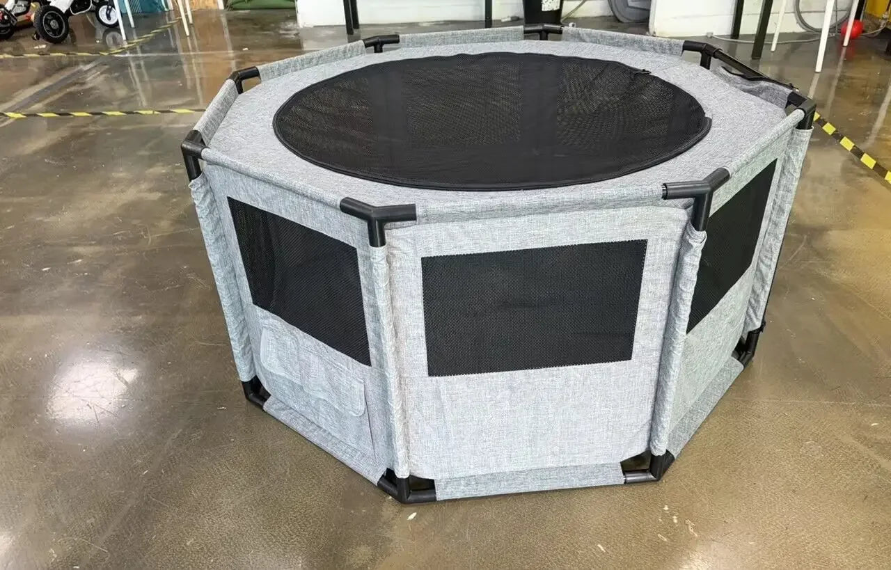 Water Resistant Portable Dog Playpen Indoor Outdoor