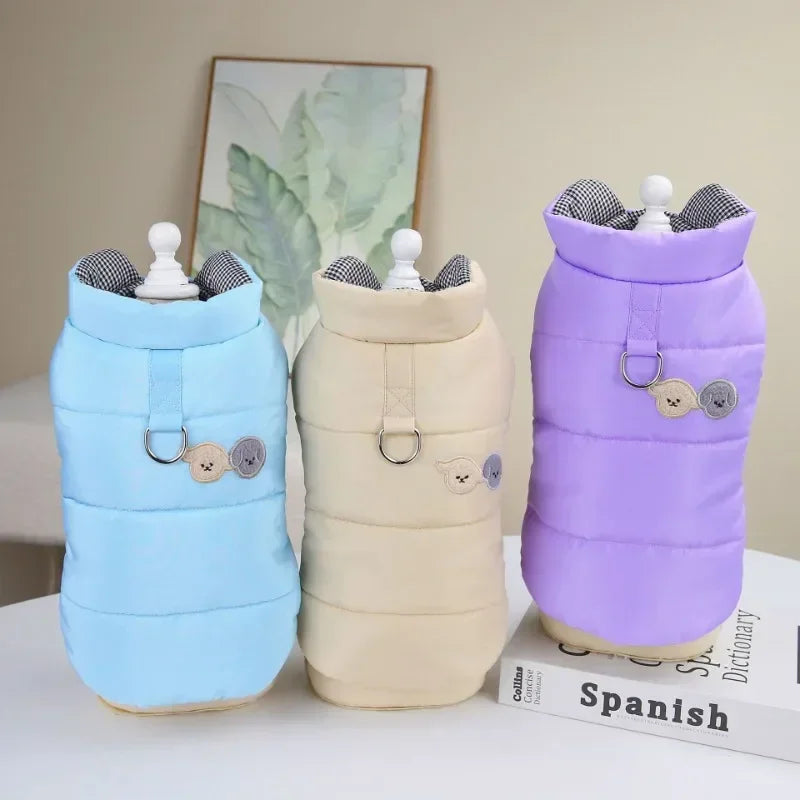 Winter Dog Coat Warm Jacket For Small Medium Dogs And Cats