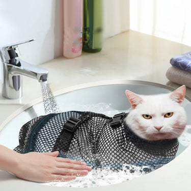 Mesh Cat Grooming Bath