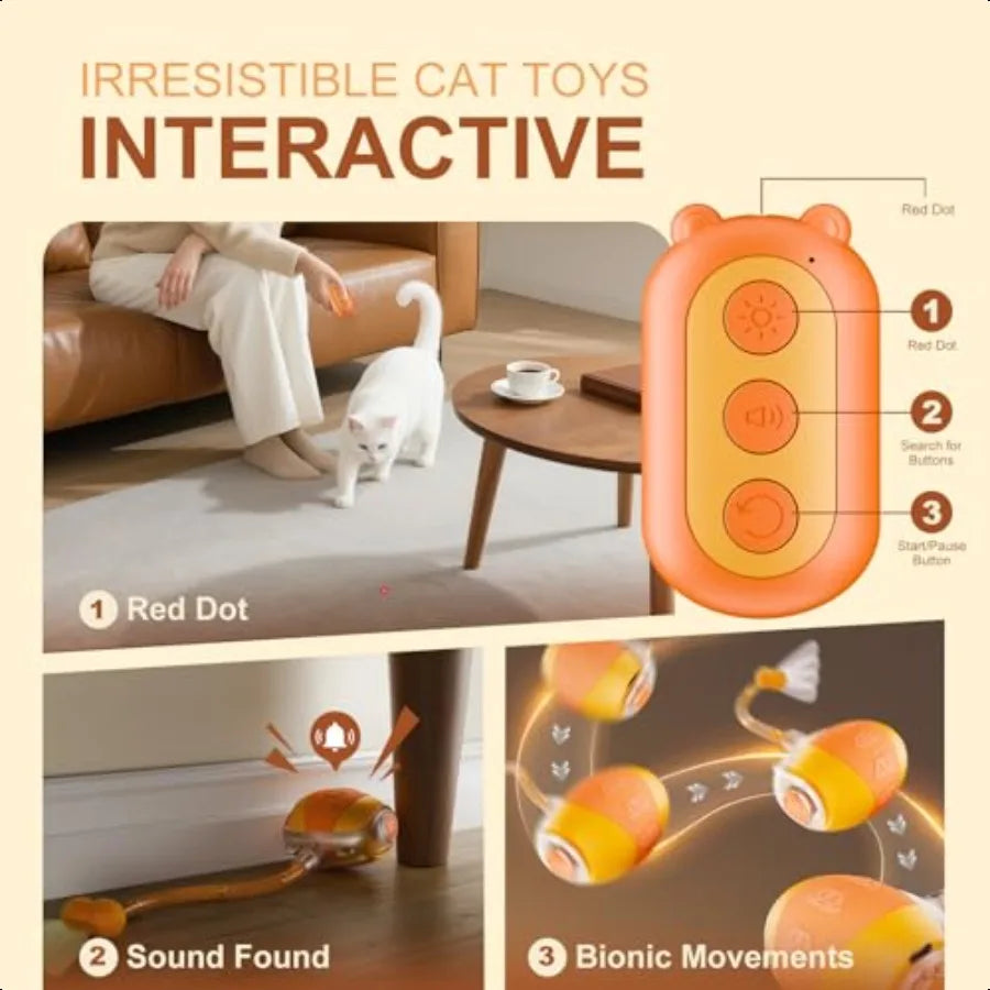Interactive Cat Ball Toy For Indoor Cats 4th Gen Agile