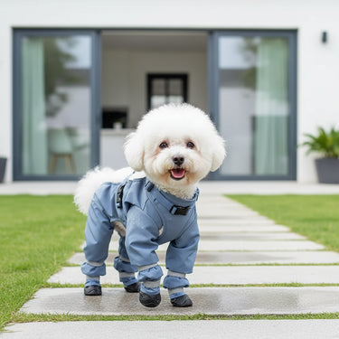 dogs raincoat