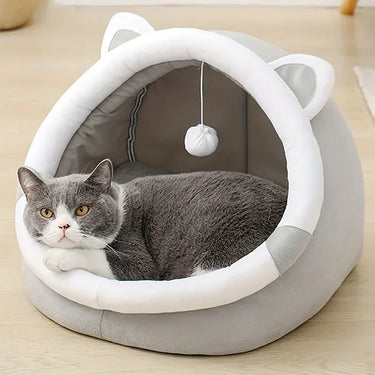 cat cave bed