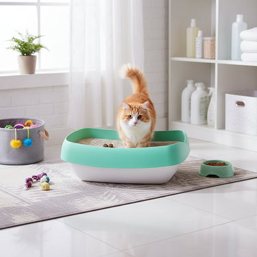 Tray Cat Litter Box