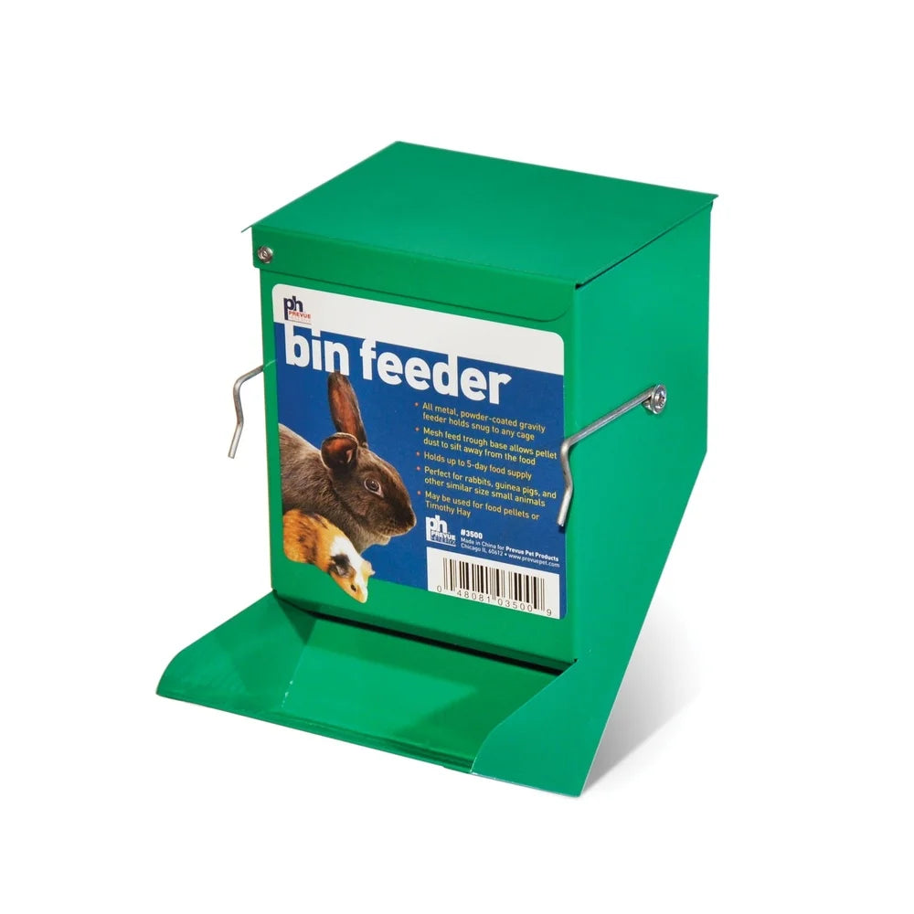 Metal Gravity Bin Feeder Dust Sifting Mesh For Small Pets