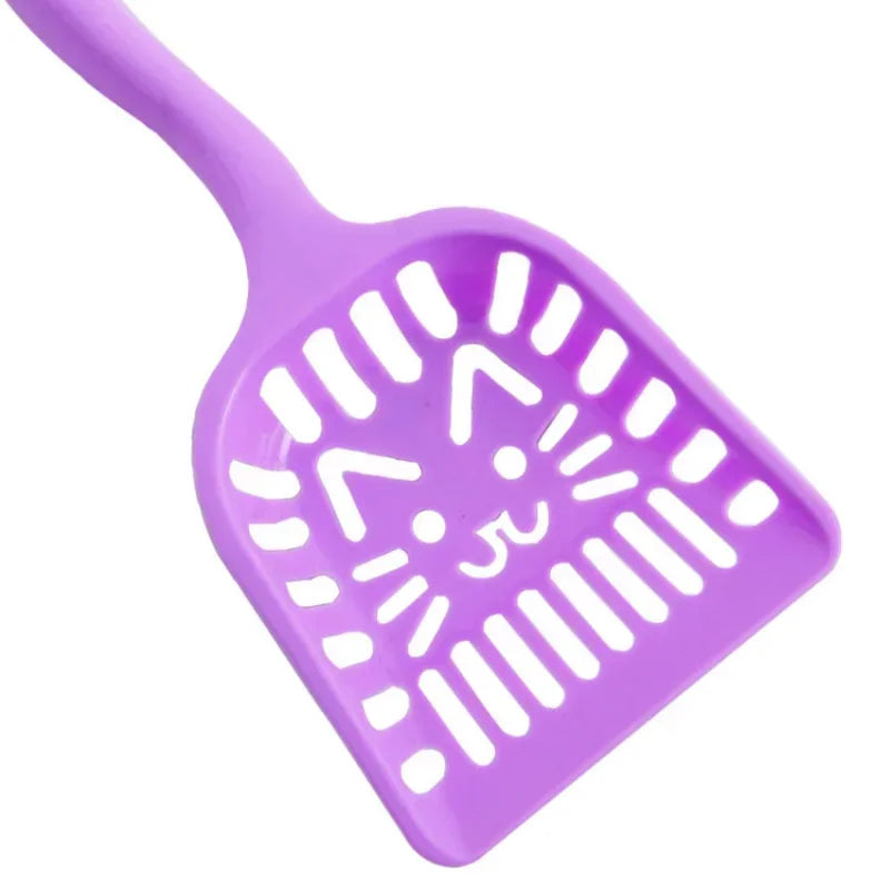 Plastic Cat Litter Scoop Hollow Style Lightweight Durable