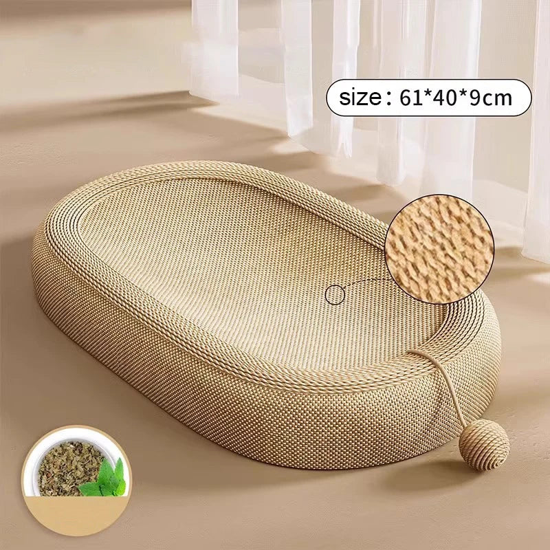 Extra Large Cat Scratching Board Basin Nest Claw Grinding