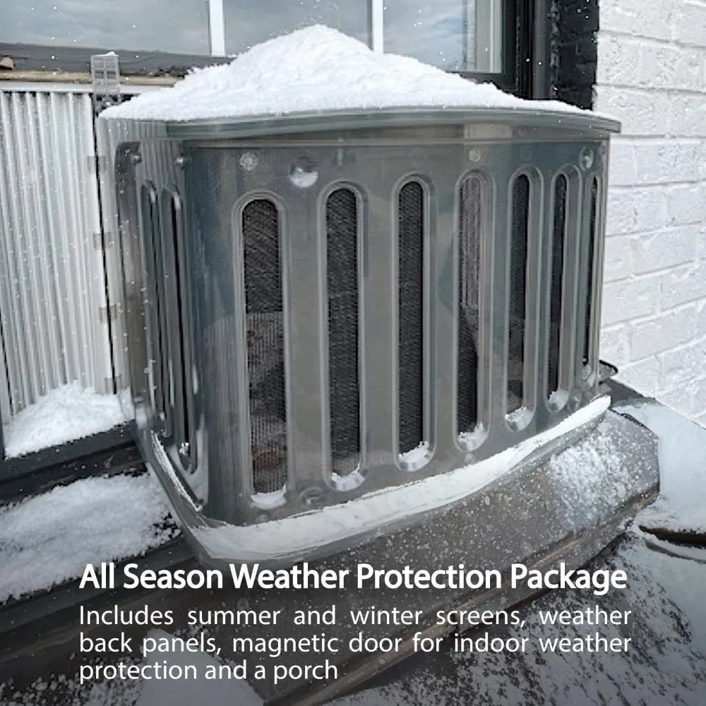 Window Catio and Perch Portable Outdoor Cat Enclosure