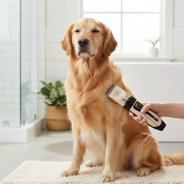 Dog grooming hair clipper kit