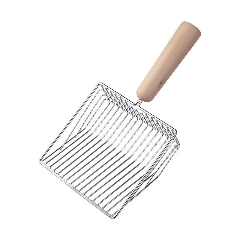 Stainless Steel Cat Litter Scoop Set Durable And Easy Clean