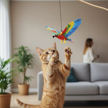 Hanging Bird Cat Toy