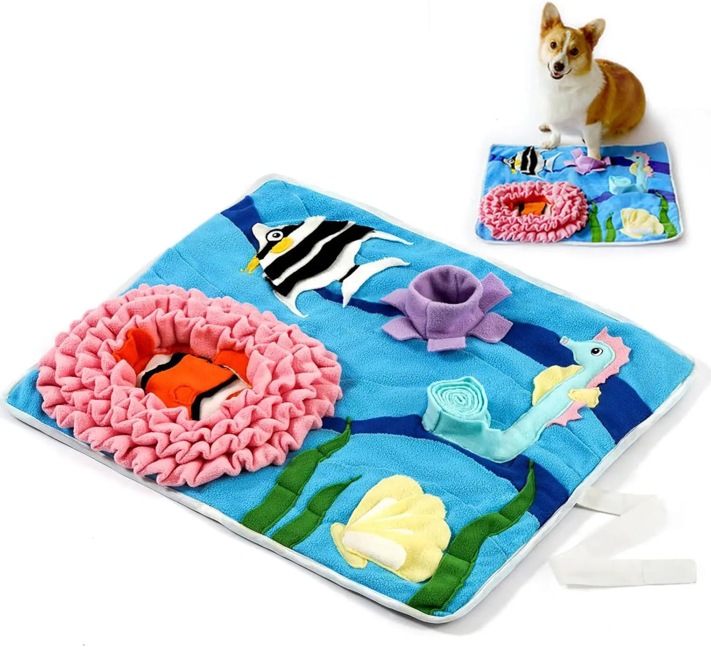 Sunflower Snuffle Mat Dogs Interactive Puzzle Feeding Mat