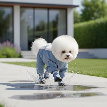 dogs raincoat