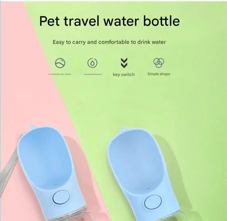 Portable Dog Water Bottle Leak Proof For Outdoor Hiking