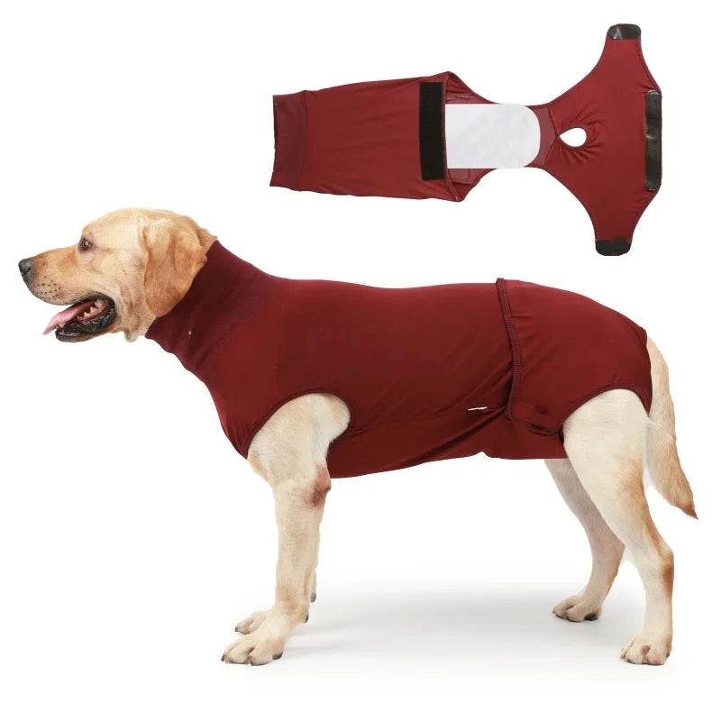 Recovery Shirt For Dogs Cats After Surgery Abdominal Wounds
