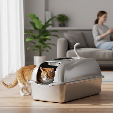 Steel Cat Litter Box