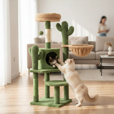 cactus cat tree tower