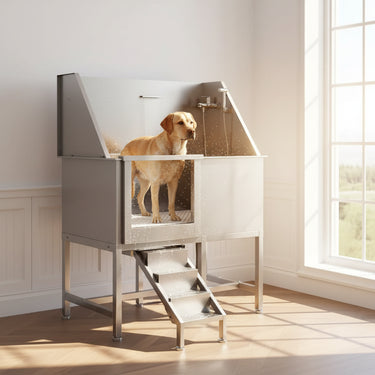 Stainless Steel Dog Bathing