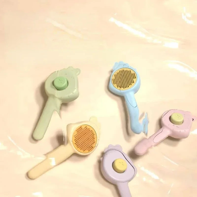 Pet Massage Brush Cat Comb for Grooming Cats and Dogs