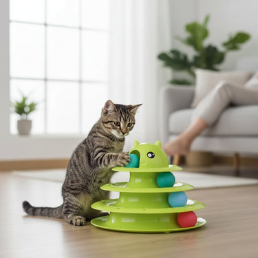 cat toy tower
