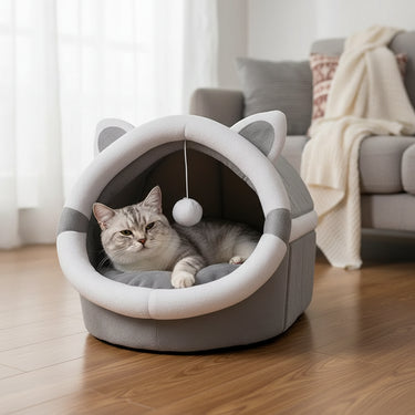 cat cave bed